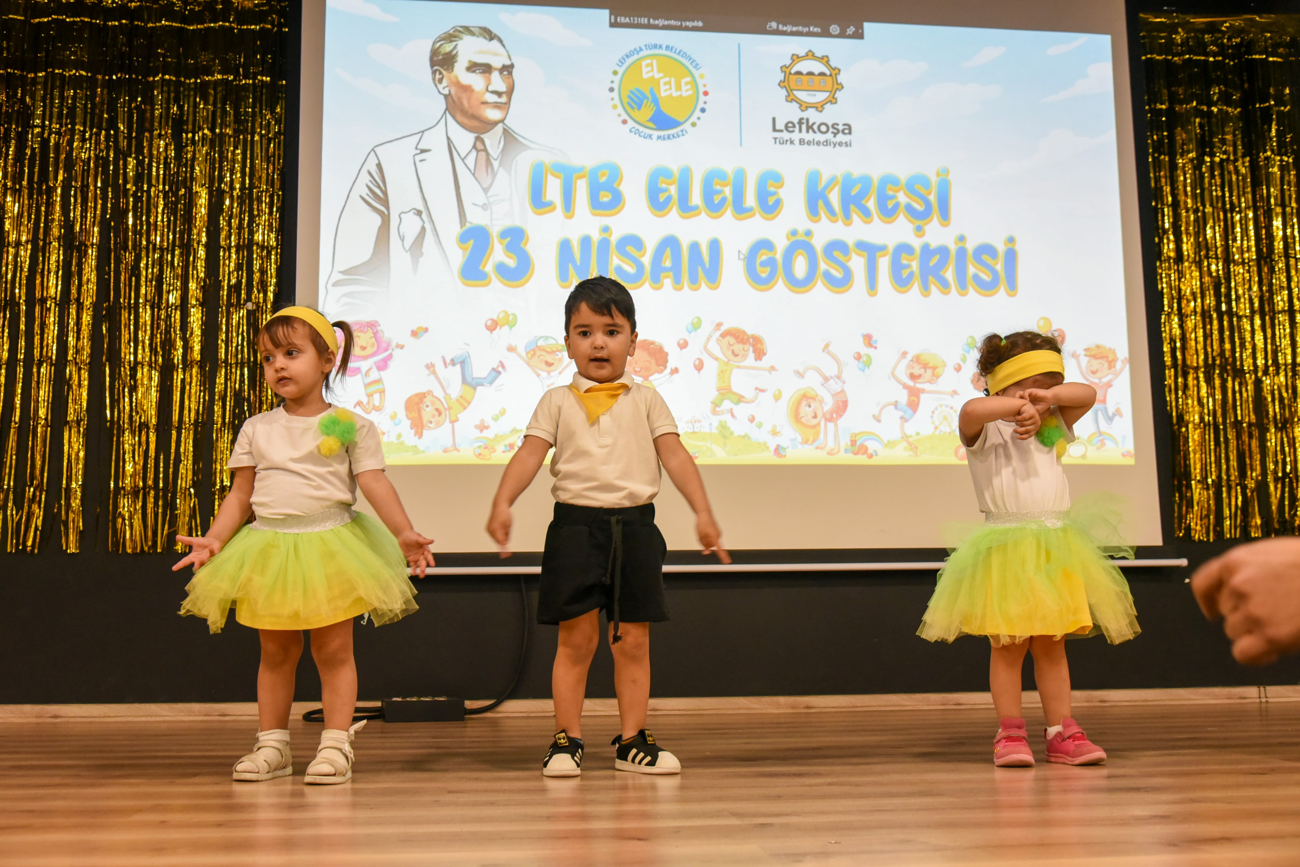 LTB El Ele Çocuk Merkezi’ndeki çocuklar 23 Nisan’ı kutladı